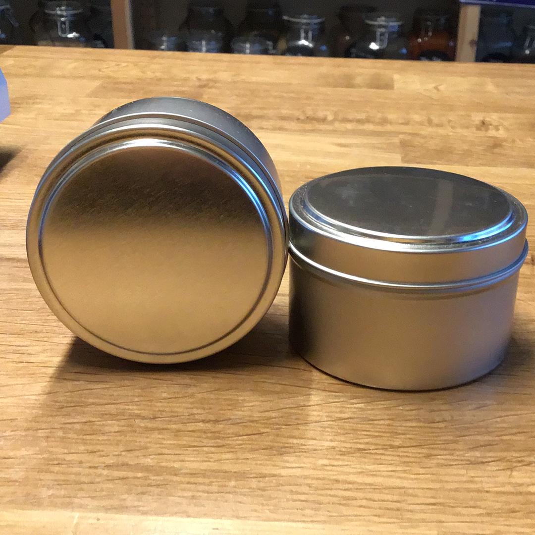 Round Stackable Tea Tin