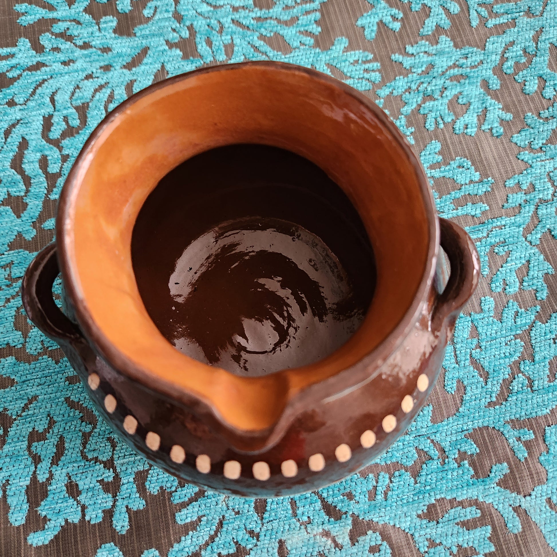 Mexican Hot Chocolate Set with Molinillo Artesano