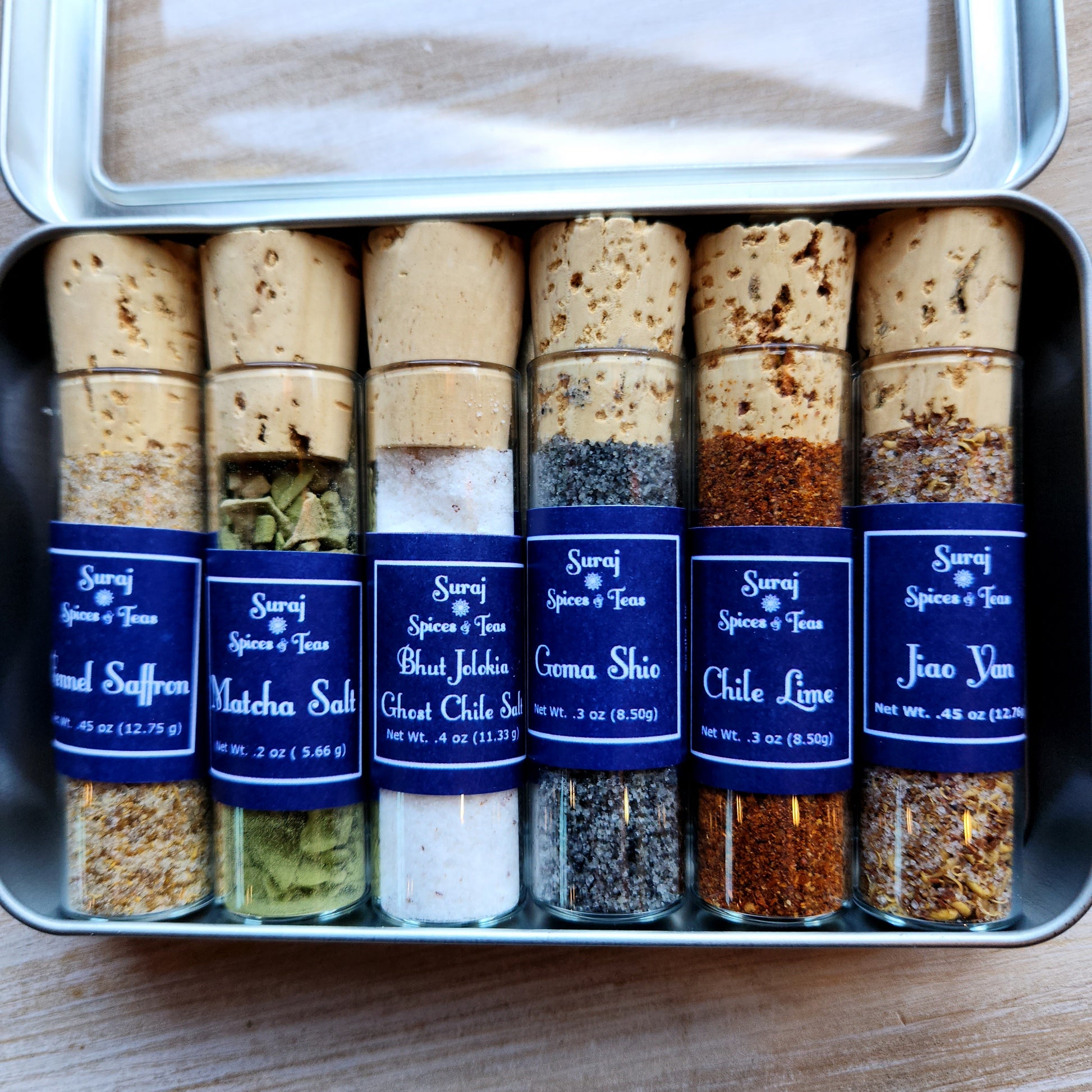 Seasoning Containers Spice Box  4 in 1 Spice Container Seasoning