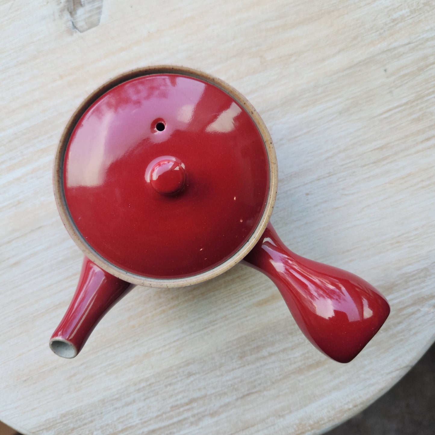 Kyusu Clay Teapot, Red, 320ml