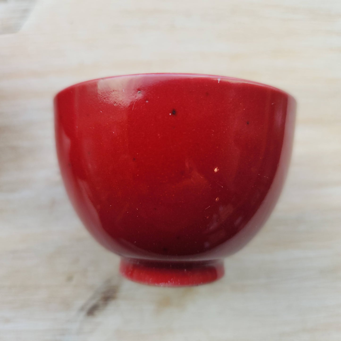 Red Clay Cups, Set of 4