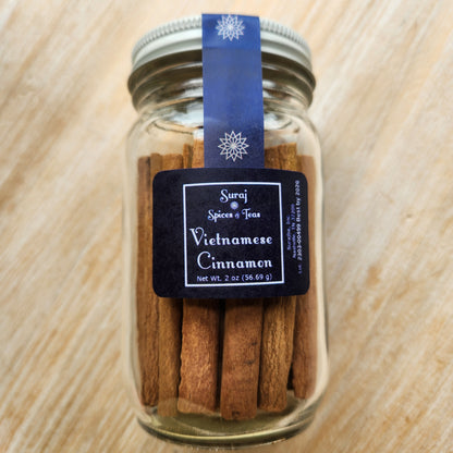 Cinnamon Sticks, Vietnam, Organic