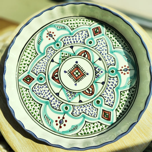 Marrakesh Ceramic Pie Dish