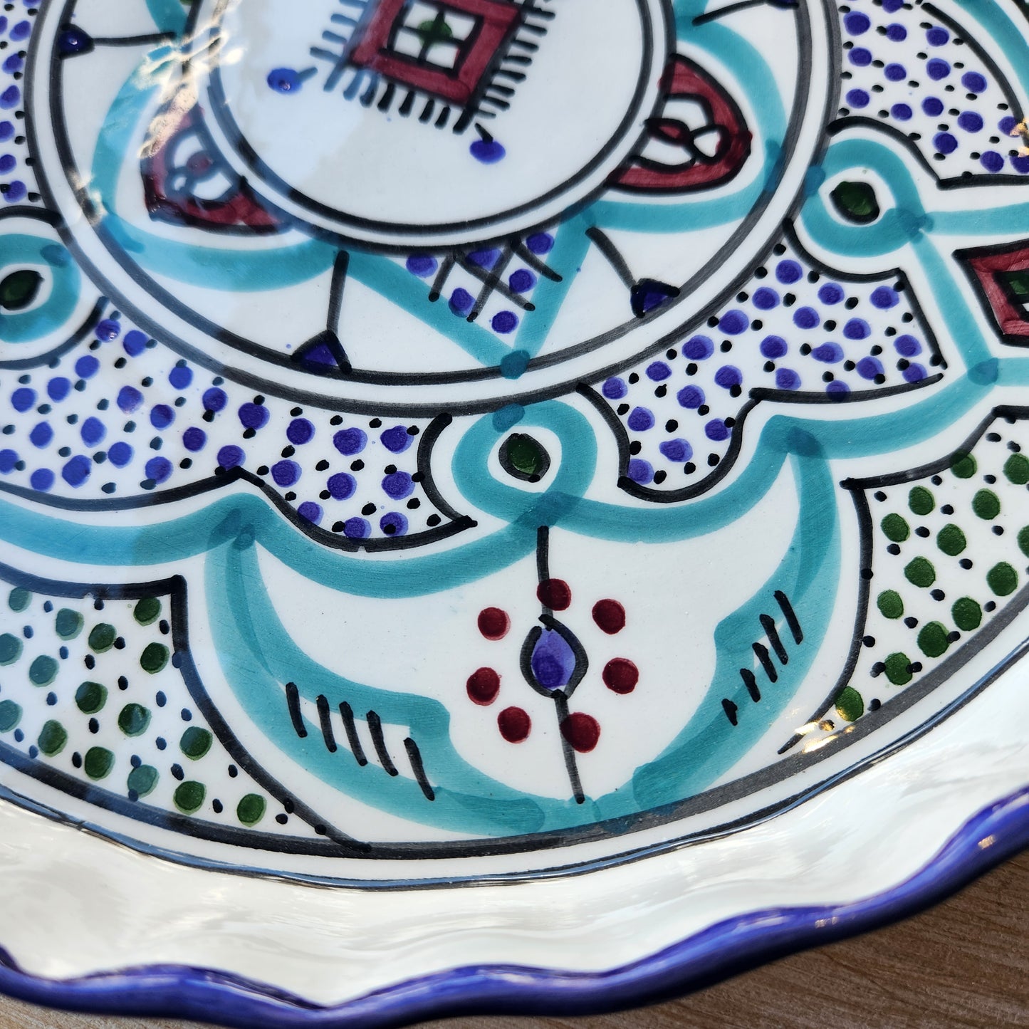 Marrakesh Ceramic Pie Dish