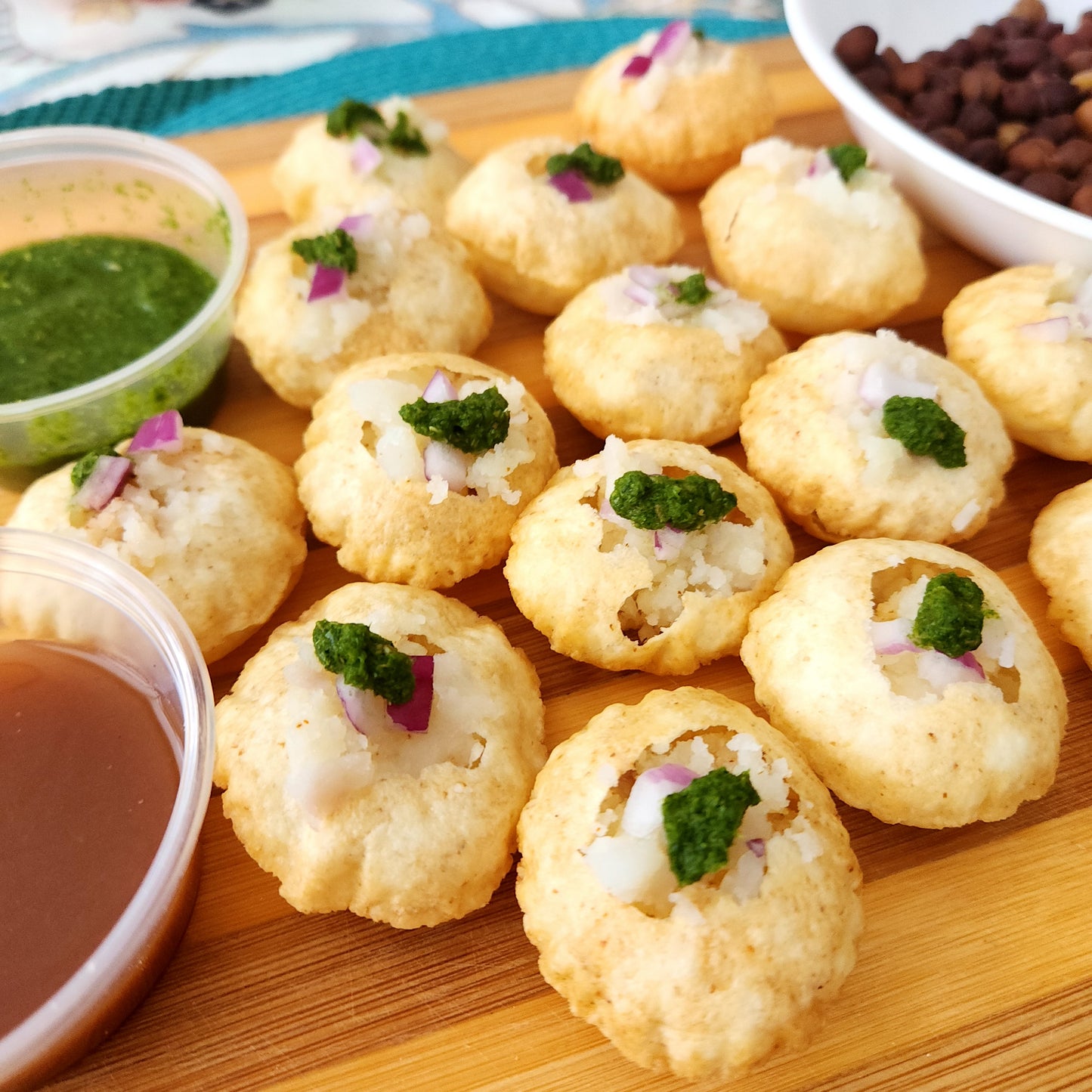 Pani Puri Eating Contest